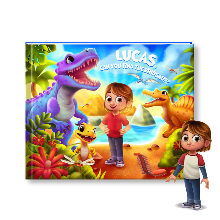 Personalized Look and Find Childrens Story Book 
