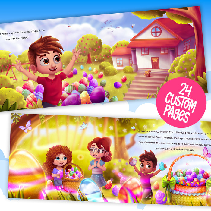 Easter Adventure Personalized Children's Book