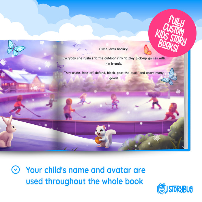 Hockey Star Personalised Story Book