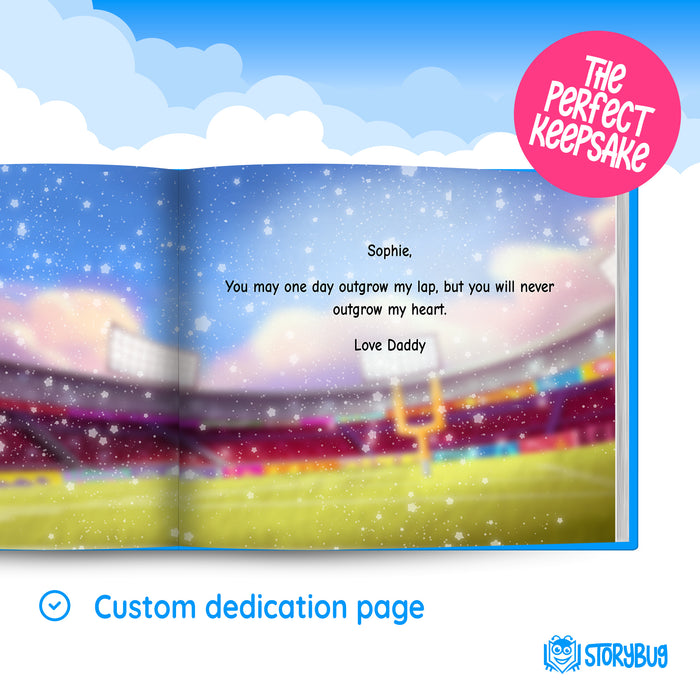 Football Star Personalized Story Book