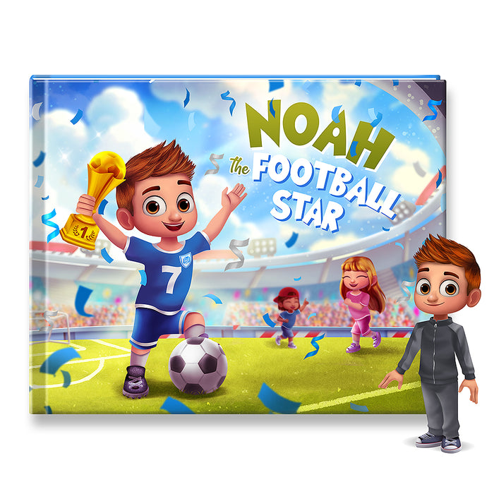 Football Star Personalised Story Book