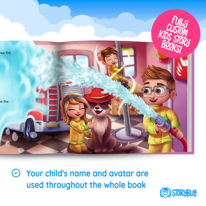 Fire and Rescue Personalized Story Book