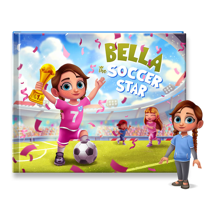 Soccer Star Personalised Story Book