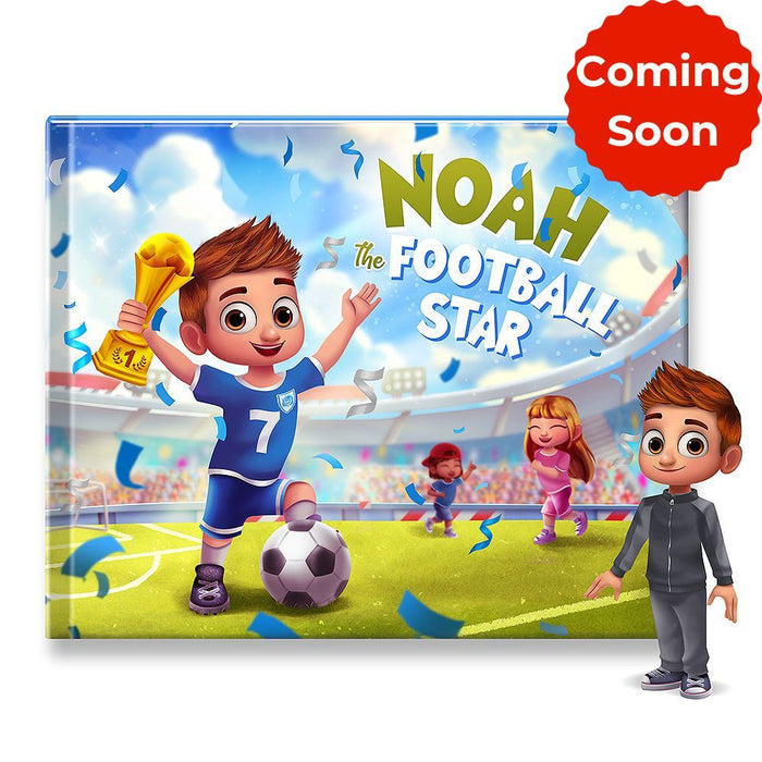 Football Star Personalized Story Book