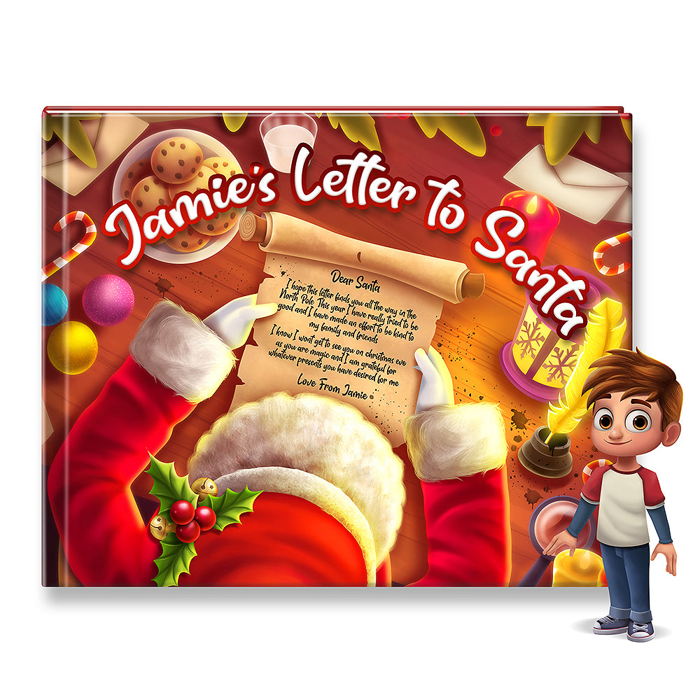 Personalized Children's Book, Santa's Story, Christmas Gift, Personali